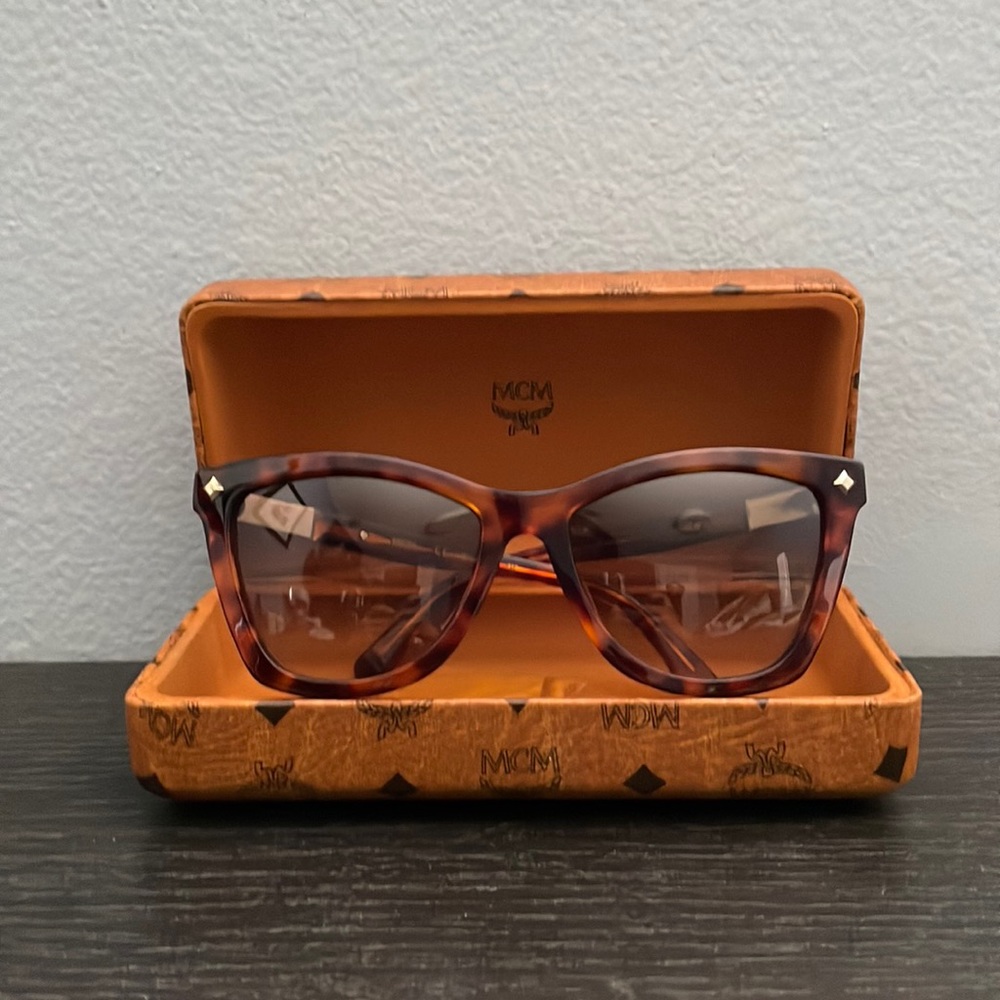 MCM tortoise shell sunglasses